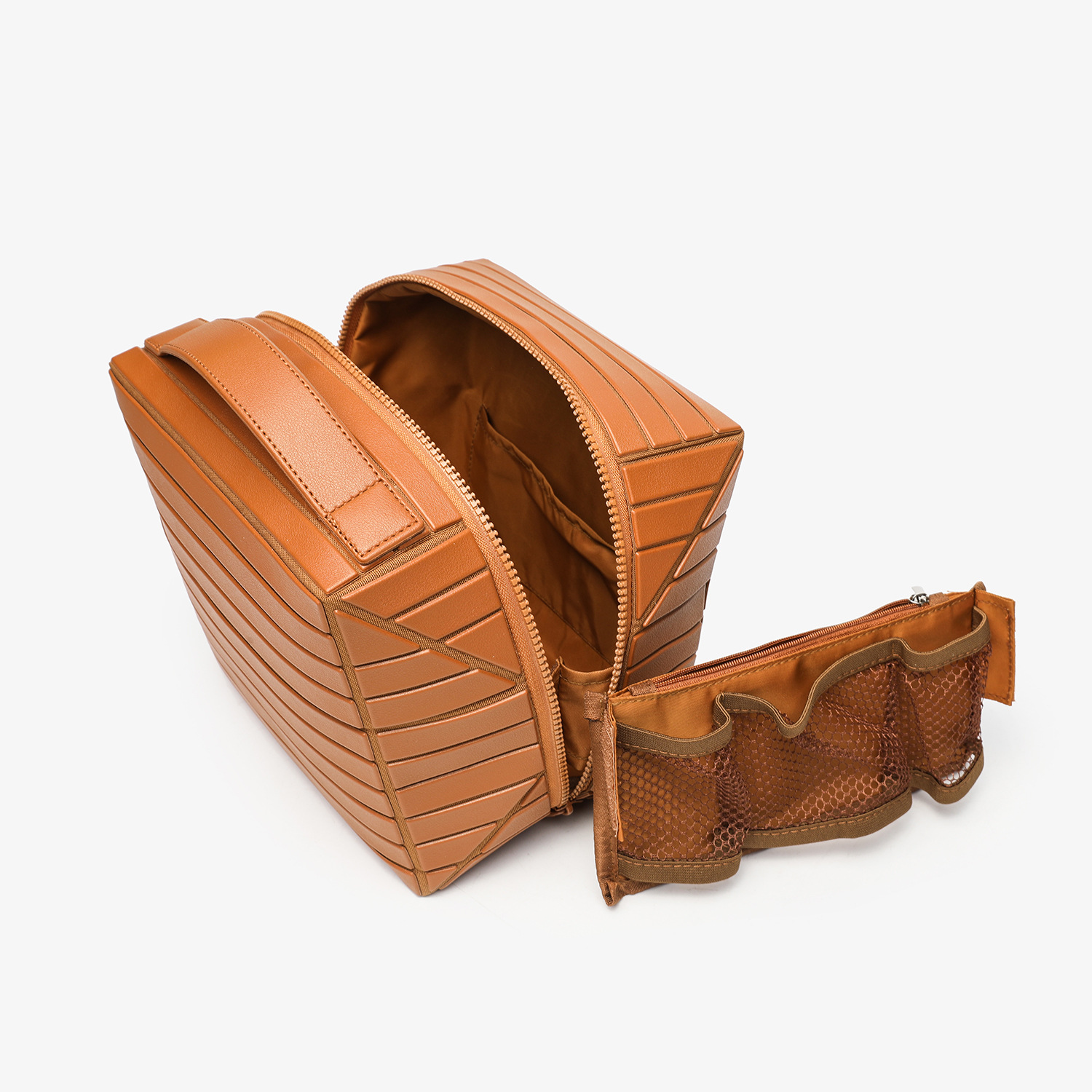 2025 nueva bolsa de lavado de viaje bolsa de maquillaje de gran capacidad partición portátil bolsa de almacenamiento de cosméticos para el cuidado de la piel