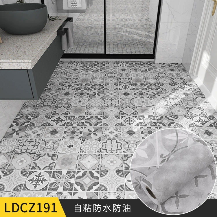 Waterproof self- adhesive non-slip sticker on wall, boho style