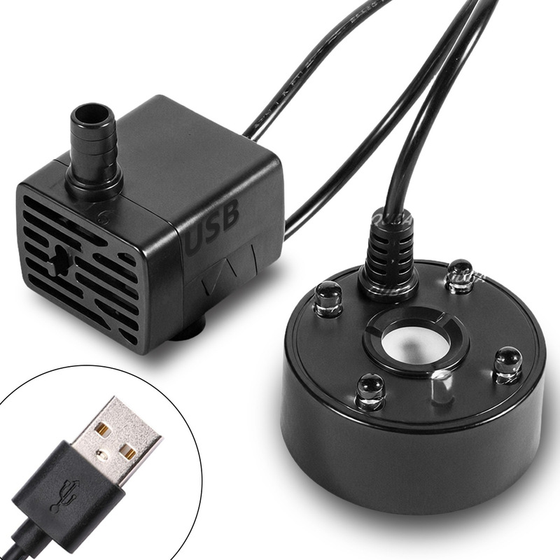 USBウォーターポンプ噴霧器一体型水槽水替え器、洗浄用水道管ポンプ、低圧水中ポンプ|undefined