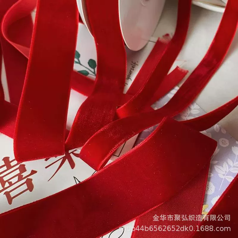 Фабрика спот односторонняя бархатная лента с кашемировой лентой ручной работы одежда одежда бант аксессуары подарочная коробка цветы