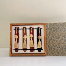 木质书签古典中国风高档礼盒年会创意礼品红木古风特色礼物纪念品
