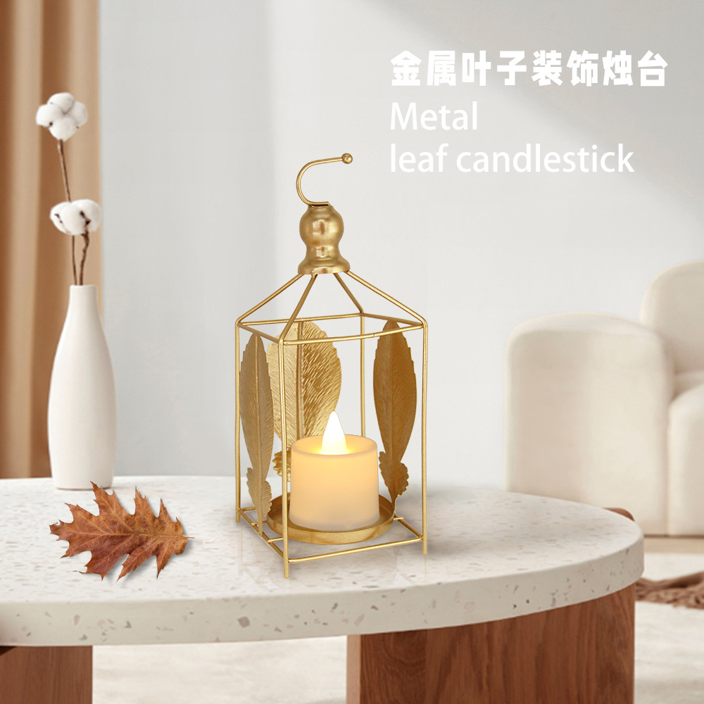 跨境北歐candlestick手提香薰蠟燭台可懸掛家居客廳氣氛裝飾擺件