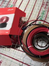 森发热电缆丹佛斯电地暖家用全套设备电地热系统温斐电热暖气