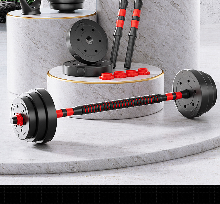 Dumbbell Men's Sports Home Exercise Equipment Set Combination Barbell Women's Rubber Coated Adjustable Weight Yaling Pair