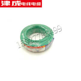 天津津成BV单股硬线1.5 2.5 4 6平方无氧铜阻燃家用电线电缆