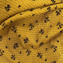 现货植绒竖条针织平布柔软细腻女装上衣连衣裙小吊带打底衫面料