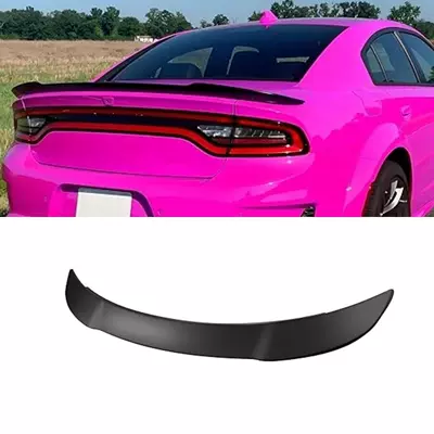 Suitable for Dodge Charger Srt Rear Wing 15-19 Models, Dodge Charger Blade-Style Fixed Wind Wing Spoiler (Fixed wind wing)