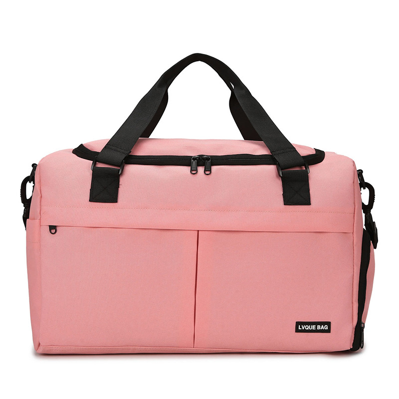 Nueva bolsa de viaje de tela Oxford multifuncional de exportación, bolsa de gimnasio de almacén de zapatos independiente de gran capacidad, bolsa de almacenamiento separada en seco y húmedo