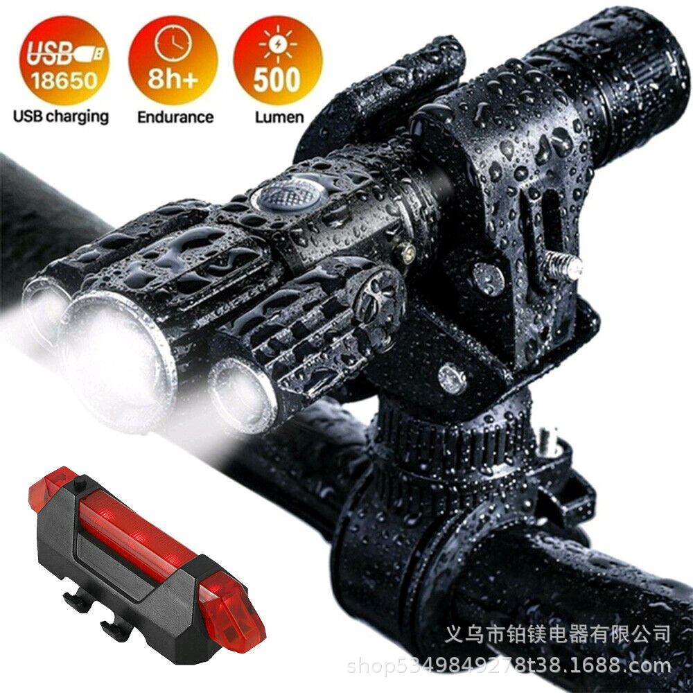 배터리 + 손전등 + USB 케이블 2개 + 브래킷 + 미등