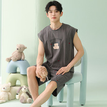 �ļ�˯����ʿ�������䱳�Ķ̿㱡�����쿨ͨ������ȫ�޼Ҿӷ���װ