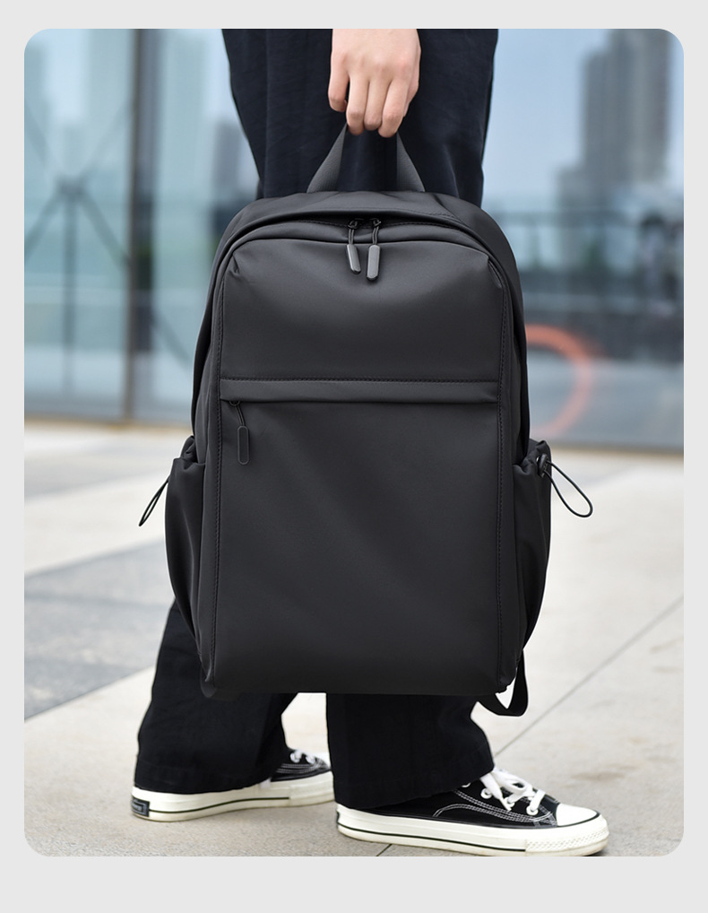 New cross-border large-capacity business and leisure travel backpack, high school computer bag, school bag, men's commuting backpack undefined
