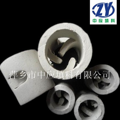 供应陶瓷填料 陶瓷鲍尔环填料 冷却塔干燥塔洗涤塔填料