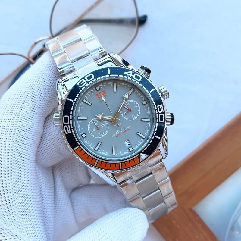 X1151 European Haima Series Luxury Fashion Casual Men's Watch Stainless Steel Quartz Watch Replica