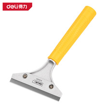 得力铝合金清洁刀玻璃刮污刀保洁瓷砖美缝工具铲刀DL359210