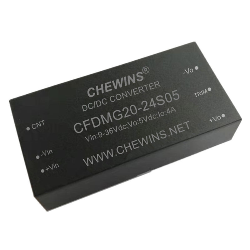 CFDMG20-24S05  矿用医用20W稳压DCDC电源模块9-36V输入24V转5V