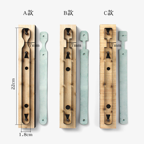 Long keychain cutting die. Japanese knife material. Hands-free cutting is so convenient. 4999