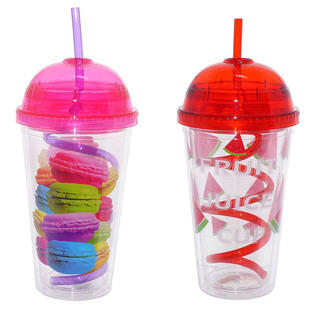 С�����A�w���ܱ��� 16OZ�p��͸����ɫ���� AS���σ�ͯ���ܱ���