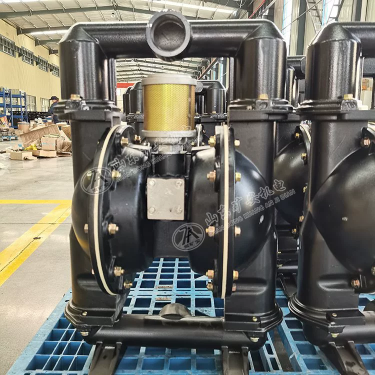 Пневматический мембранный насос для угольной шахты BQG450/0,2 длительный срок службы Стабильный пневматический мембранный насос