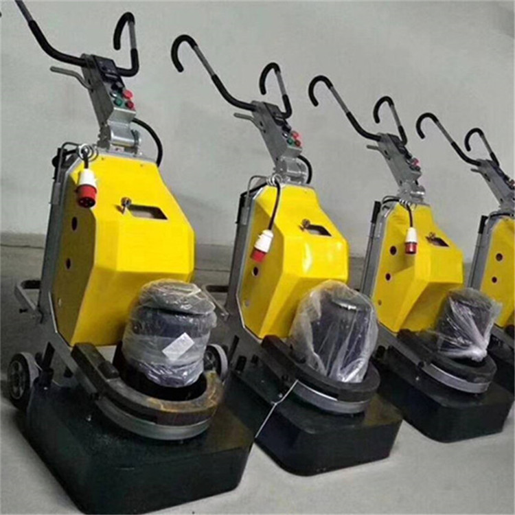 混凝土地面研磨机 环氧地坪固化抛光机 手推式660型地坪研磨机