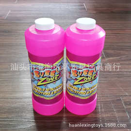 1OZ圆形塑料瓶装泡泡水2OZ 4OZ吹泡泡水8OZ 16oz泡泡补充液2安士