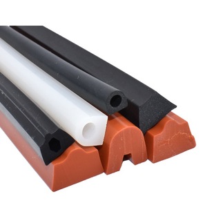 D-type silicone sealing strip Rice Steaming Box High Temperature Resistant Silicone Strip Production Special-shaped Silicone Rubber Strip