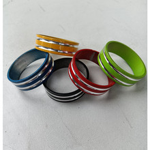 前叉垫圈自行车配件铝合金垫圈彩色垫圈把立增高器/碗组垫圈垫片