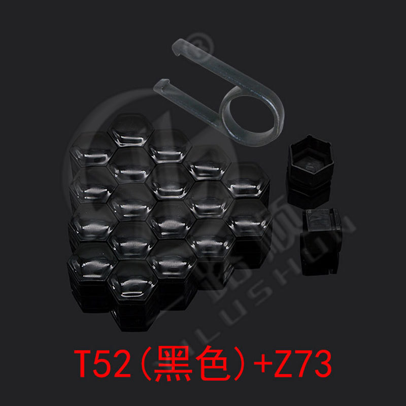 17mm 19mm 21mm universal del neumático de coche tapón rosca cubo decorativo plástico tuerca cubierta protectora