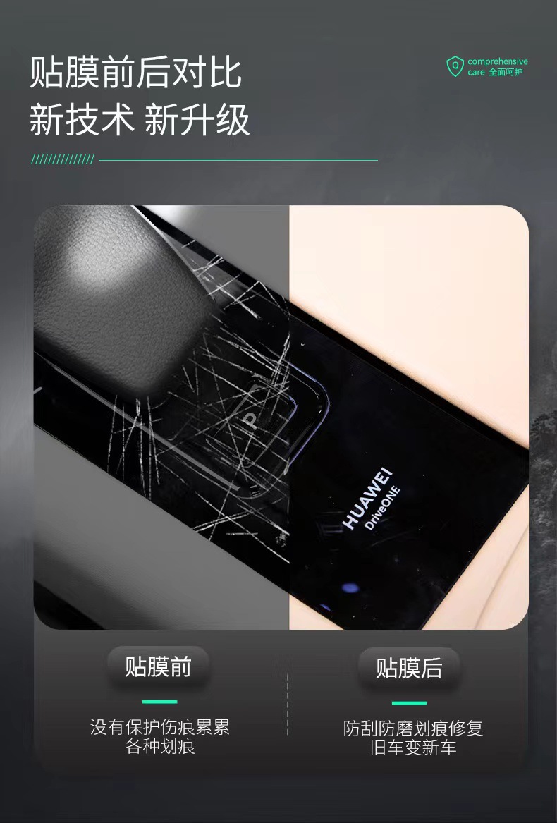 24 models of AITO M5 interior protection film, center console film, navigation screen film, new car interior accessories, and modification parts