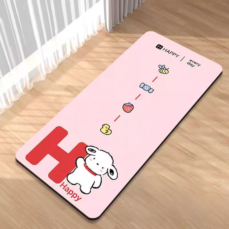 ヨガマット、フィットネスマット、ホームマット、フロアマット、女の子専用、厚みのある衝撃吸収、静音、2025新しいプロ仕様の滑り止め|undefined