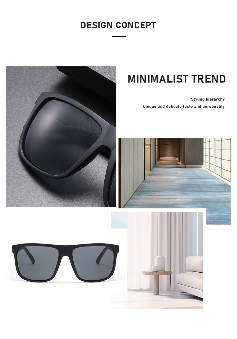 Premium Sonnenbrillen Polarisiert Fashion Herren Sonnenbrille UV-Schutz Verspiegelt Farbeffekt Autofahrt Sonnenbrille