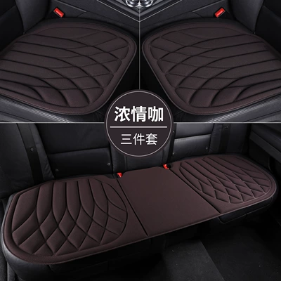 Fiber, Warm in Winter, Cool in | Seat cushion, seat cover - strong-love-coffee-1-single-pad