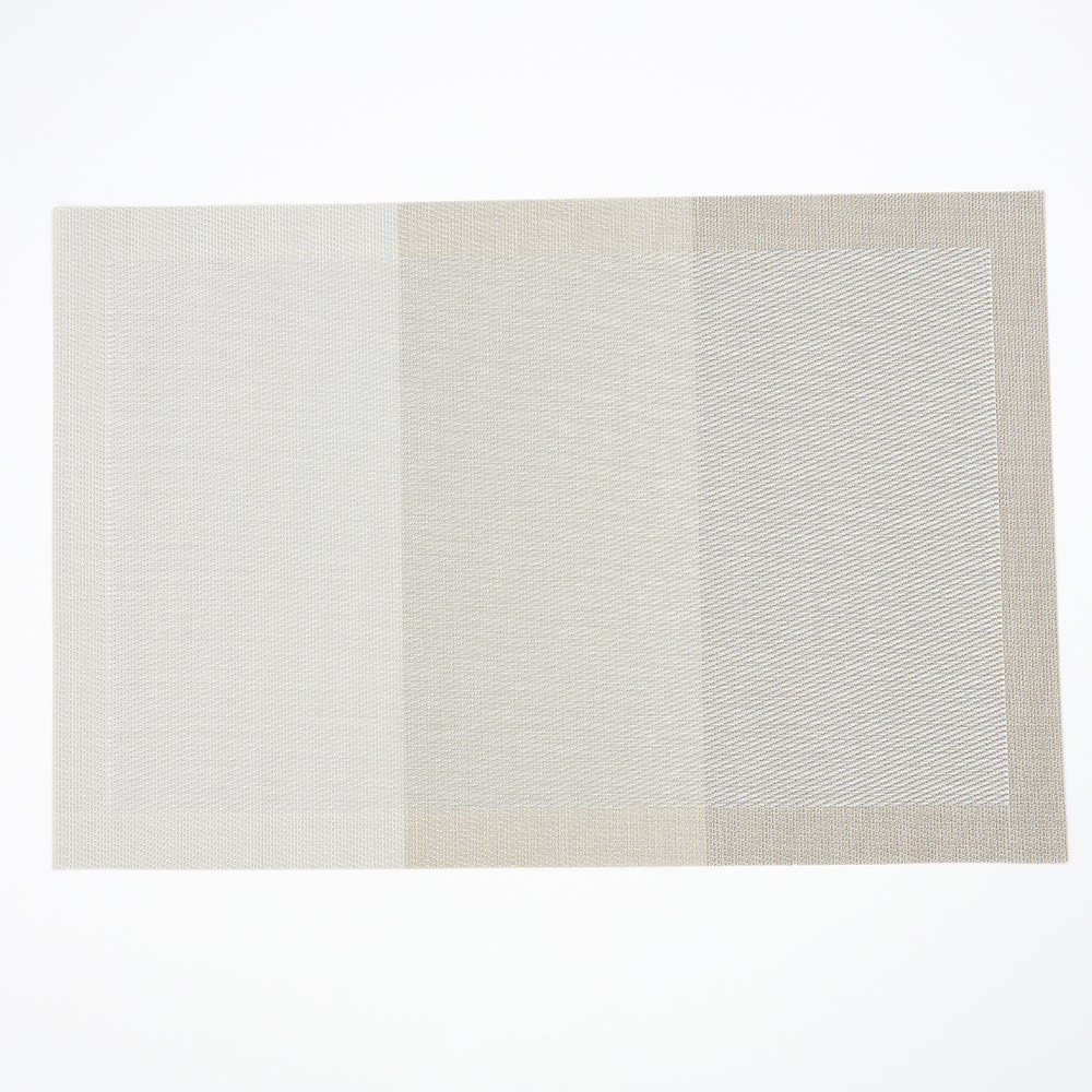 Contraste gradiente de color mantel de PVC mantel fácil limpieza estera de aislamiento mesa de comedor placa estera montaña imprimible LOGO impermeable antideslizante mat