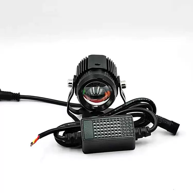 跨境摩托车灯led灯外置电动车射灯远近光小钢炮前照射灯改装雾灯