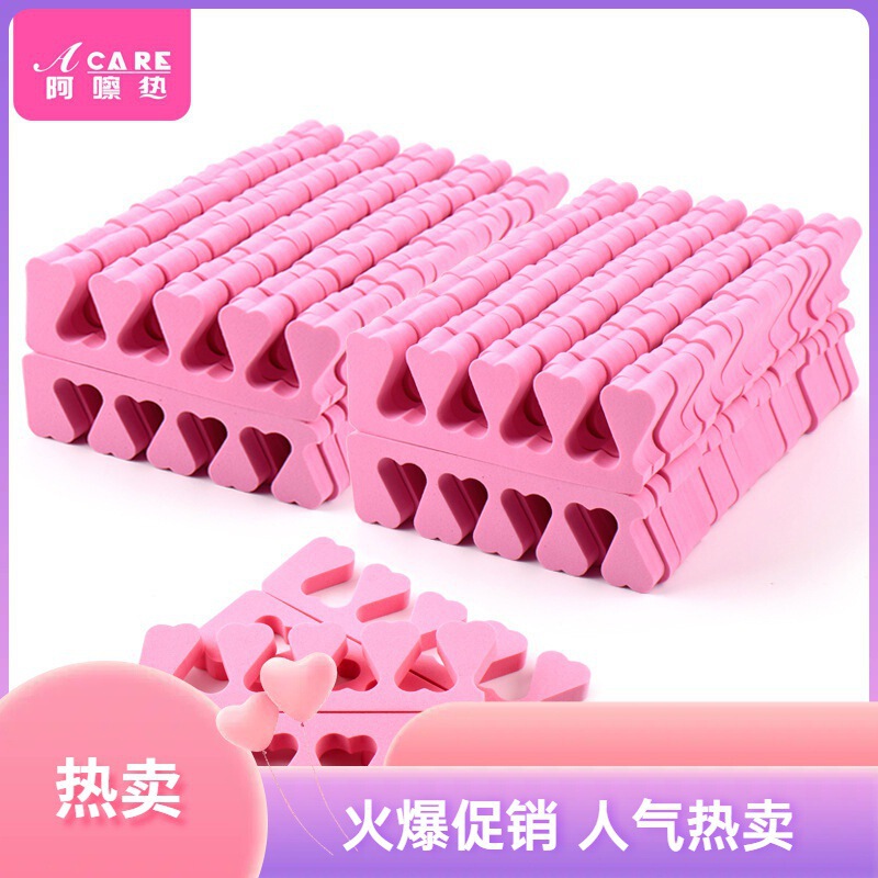 Free Shipping/Toe Separator A1P46 - Fixed Toe Separator Cotton Toe Separator for Applying Nail Polish