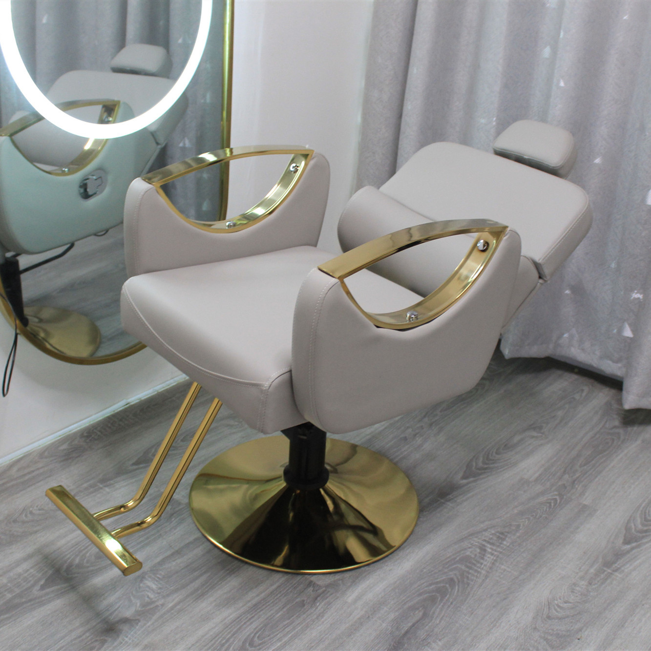 Sillas de peluquería, sillas de peluquería giratorias de acero inoxidable, sillas de peluquería, sillas de peluquería, sillas de peluquería, sillas de peluquería, sillas de peluquería
