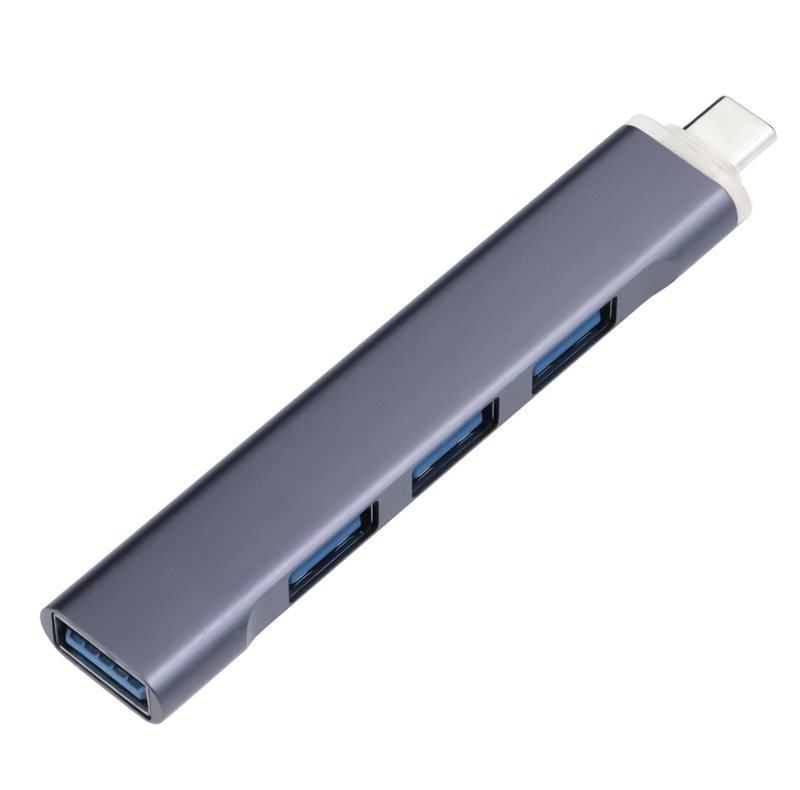 ノートパソコン拡張ドックtype-c拡張器hubハブusb3.0 5 in 1拡張ドック|undefined
