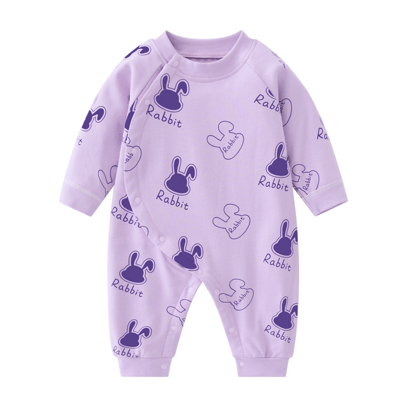 긴 소매 타로 보라색 토끼 머리