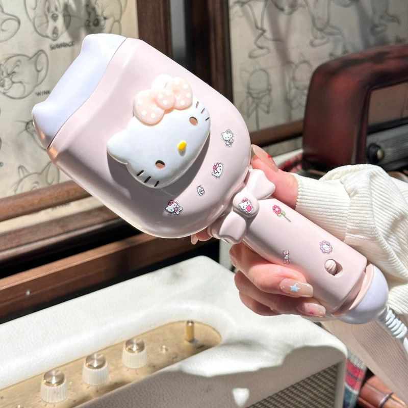 Hello Kitty Cat Claw Egg Roll Wand щипцы для завивки волос для девочек портативные французские щипцы для завивки волос 32 мм День святого Валентина День рождения