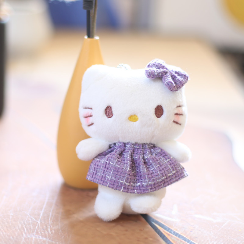 ネットレッドかわいい萌え子猫のペンダントぬいぐるみ人形|undefined