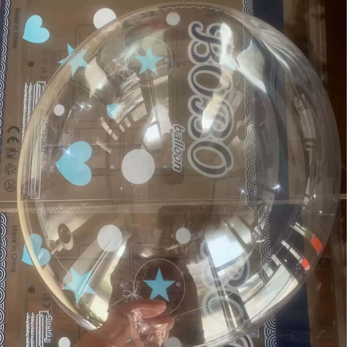 网红超透明气球波波球玩具地推生日婚庆节日装饰球场所布置用品