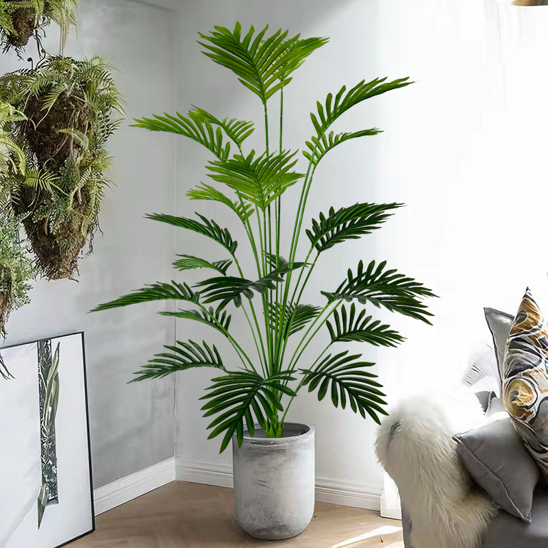 Amazon Nordic Style Living Room Artificial Green Plants, Palm Trees, Large Potted Plants, Fake Green Plant Decorations