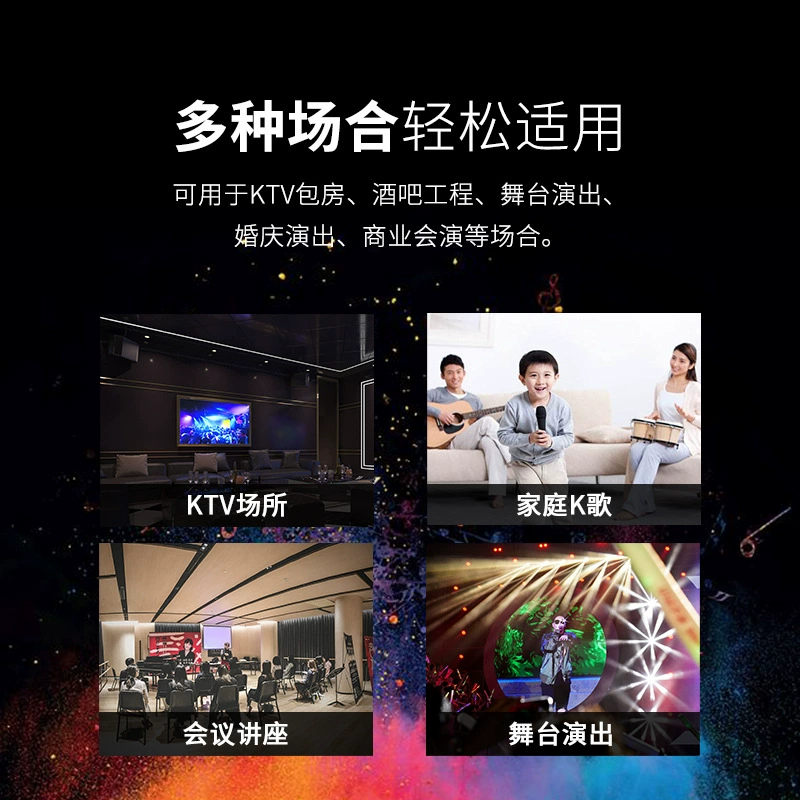 韵乐 VINAL X3 KTV karaoke front effector numeral numerals and anti -scream audio processor audio sound