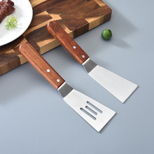 木柄漏铲子汉堡铲煎铲不锈钢牛排披萨铲铁板烧料理铲烧烤工具套装