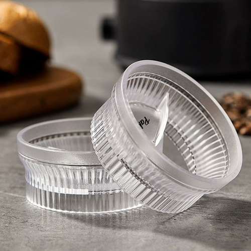 Moka pot powder dispenser coffee pot powder receiving ring anti-flying powder filler single and double valve universal coffee appliance new style