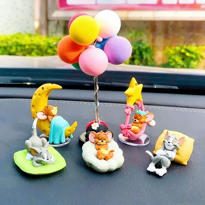 Stress-Relieving Small Ornaments, Dolls, Small — Car ornaments