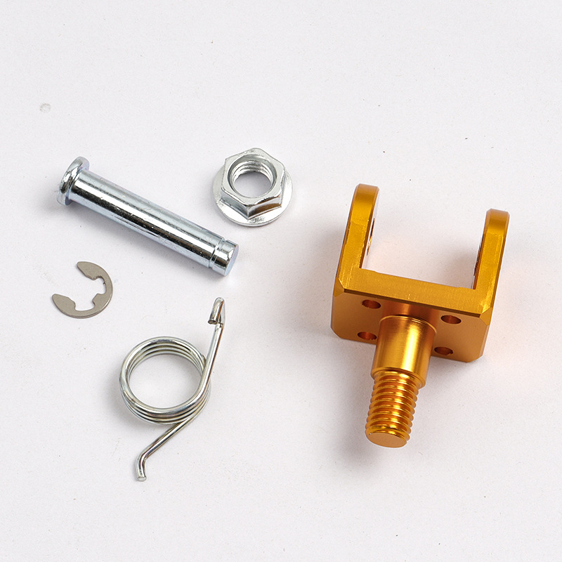 Modified parts suitable for Surron Light Bee and Tali include left and right footpeg brackets, footrest connecting brackets, and footrest forks