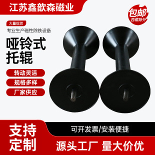Dumbbell-Type Roller Conveyor Belt Roller Accessories, Iron and Stainless Steel Assembly Line Conveyors, Wear-Resistant and Durable