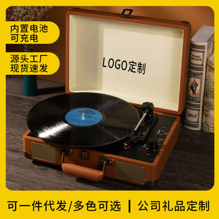 Cross -Bordder Retro LP Vinyl Recorder Портативный разговорные голоса творческий подарок Bluetooth Audio Voices Источник Оптовые