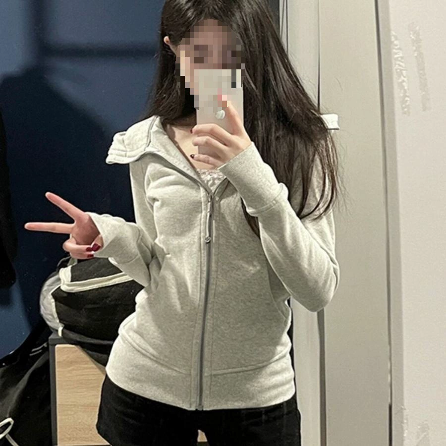 Демисезонная куртка, пудра, толстовка, осень, slim fit, обтягивающий