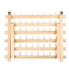 60 Spools wooden  sewing Embroidery thread Storage For sewing Hooks